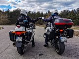patrol policji na motocyklach