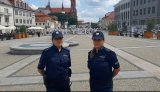 dwie umundurowane policjantki