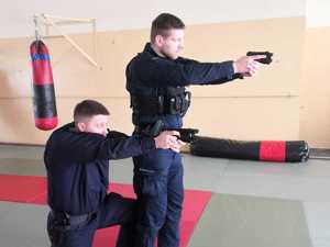 Szkolenie policjantów.