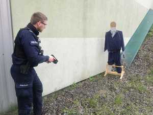 Szkolenie policjantów.