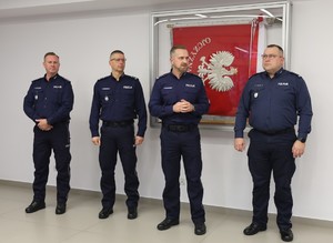 Spotkanie wigilijne policjantów