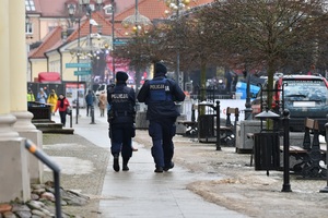 policjanci na finale WOŚP