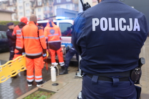 Ćwiczenia policjantów z innymi służbami