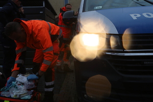 Ćwiczenia policjantów z innymi służbami