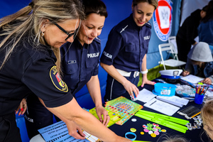 Inauguracja wakacji z policjantami