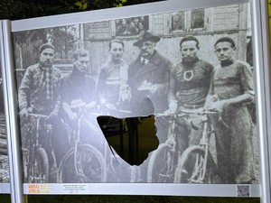 zniszczona fotografia