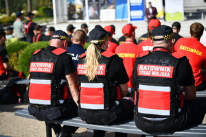 uczestnicy mistrzostw w ratownictwie