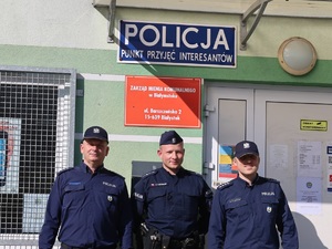 komendant KP3, p.o. z-ca komendanta KP3, dzielnicowy