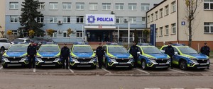 Nowe radiowozy w białostockiej komendzie