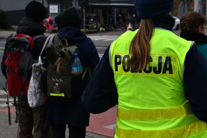 policjanci podczas akcji wszyscy święci
