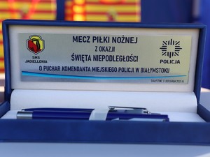mecz o puchar Komendanta Miejskiego Policji w Białymstoku