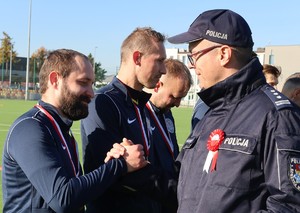mecz o puchar Komendanta Miejskiego Policji w Białymstoku
