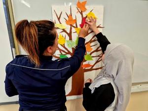 Policjantki spotkały się z dziećmi