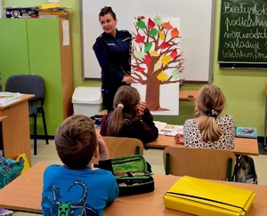 Policjantki spotkały się z dziećmi