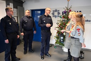 spotkanie wigilijne w komendzie