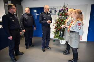 spotkanie wigilijne w komendzie