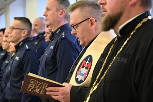 Wigilijne spotkanie w białostockiej komendzie