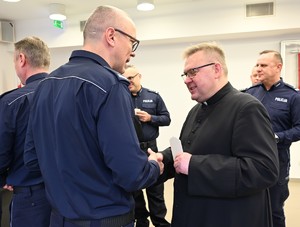 Wigilijne spotkanie w białostockiej komendzie