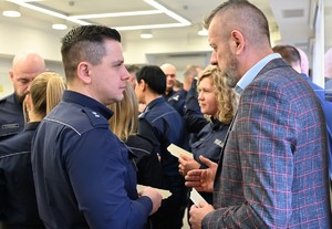 Wigilijne spotkanie w białostockiej komendzie