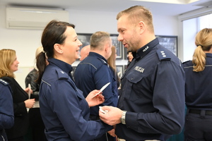 Wigilijne spotkanie w białostockiej komendzie