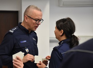 wigilijne spotkanie w białostockiej komendzie