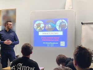 Policjanci spotkali się z uczniami