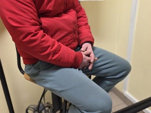 zatrzymany mężczyzna