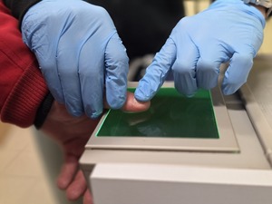 zatrzymany mężczyzna