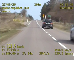 zrzut z pomiaru prędkości