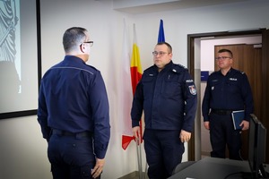 odprawa roczna policjantów