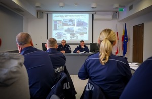 odprawa roczna policjantów