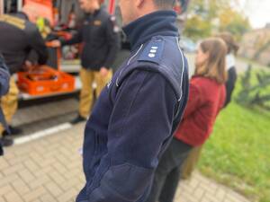trening bezpieczeństwa z policjantami